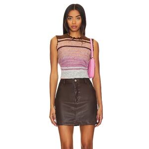 Ezra Skirt in Dark Brown